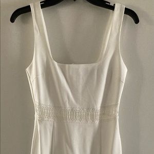 Lulu’s Brand White Midi Dress with Cutouts